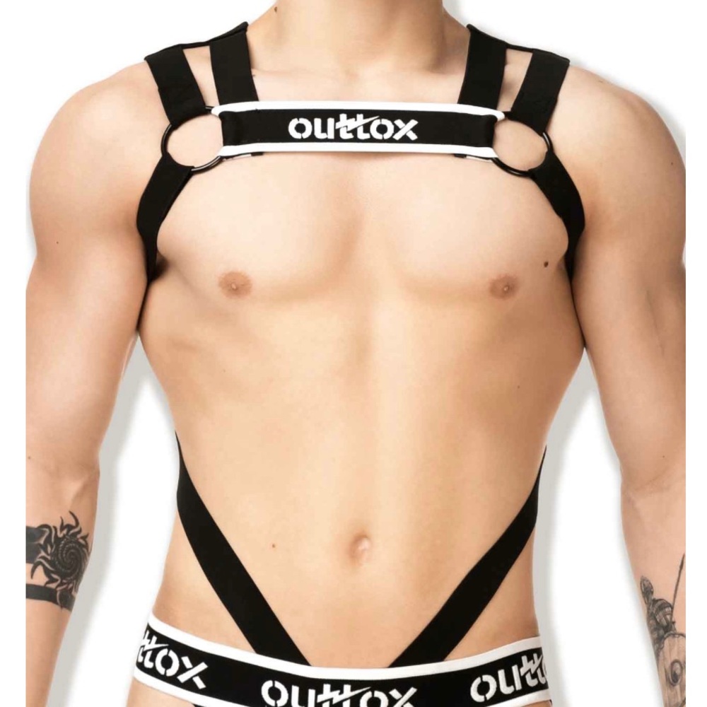 Outtox Black full body harness.HR141-90-S/M
